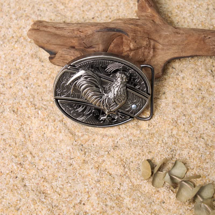 Wild Life DIY Hidden Folding Knife Leather Belt Buckles Bundle Set