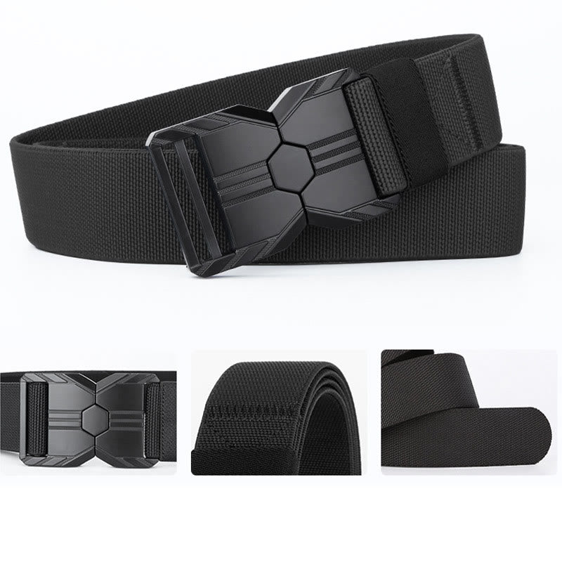 Men's Tactical Belt Elastic Quick Release Waistband