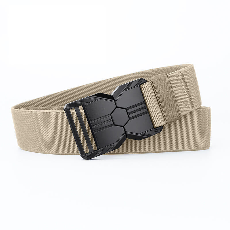 Men's Tactical Belt Elastic Quick Release Waistband
