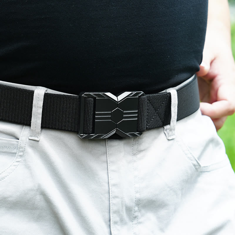 Men's Tactical Belt Elastic Quick Release Waistband