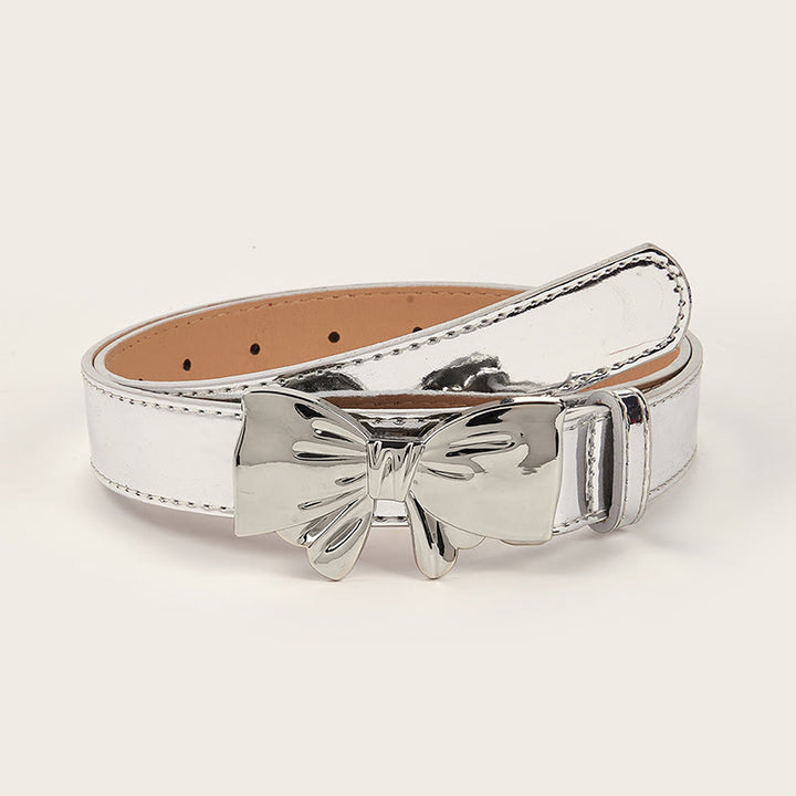 Women's Bowknot Buckle Waist Belt