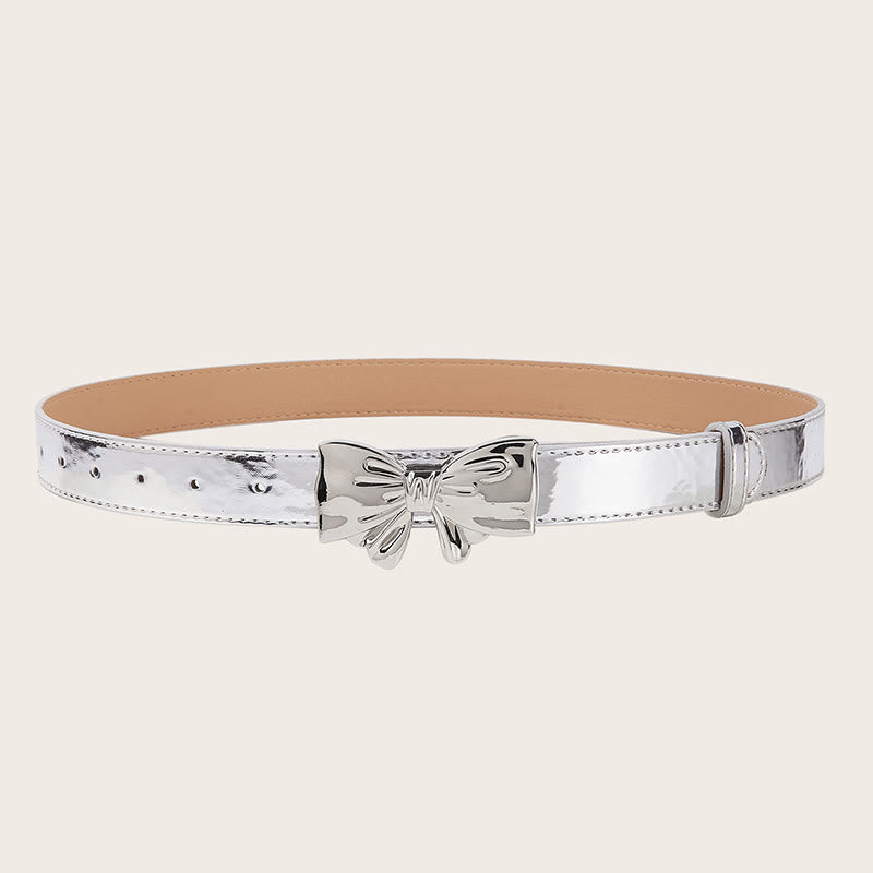Women's Bowknot Buckle Waist Belt