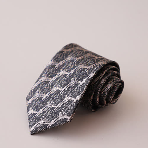 Men's Forest Branches Floral Pattern Necktie