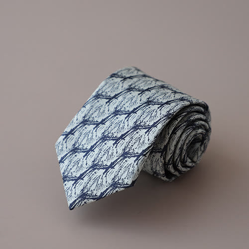 Men's Forest Branches Floral Pattern Necktie