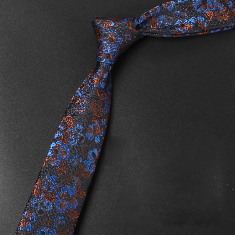 Men's Blooming Flowers Tender Pattern Necktie