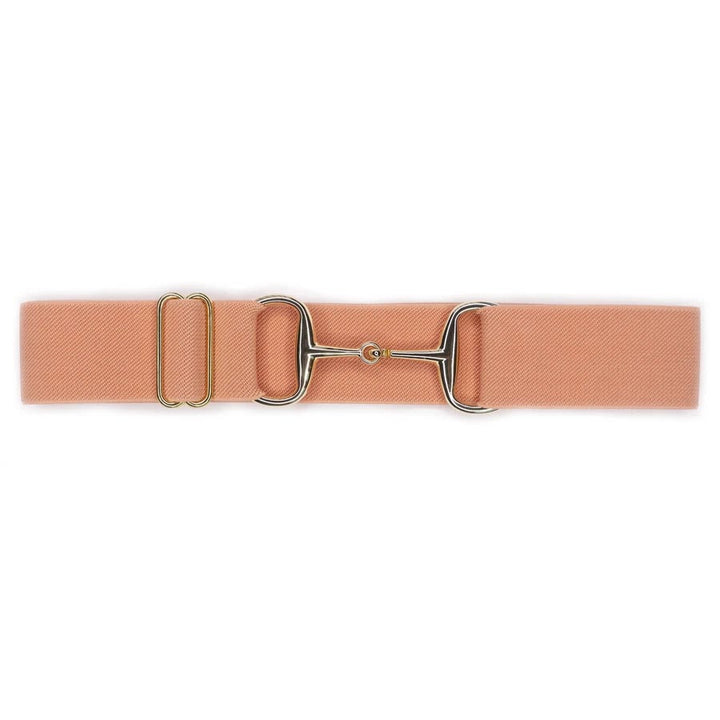 Snaffle Bit Belt Horseshoe Buckle Equestrian Elastic Belt