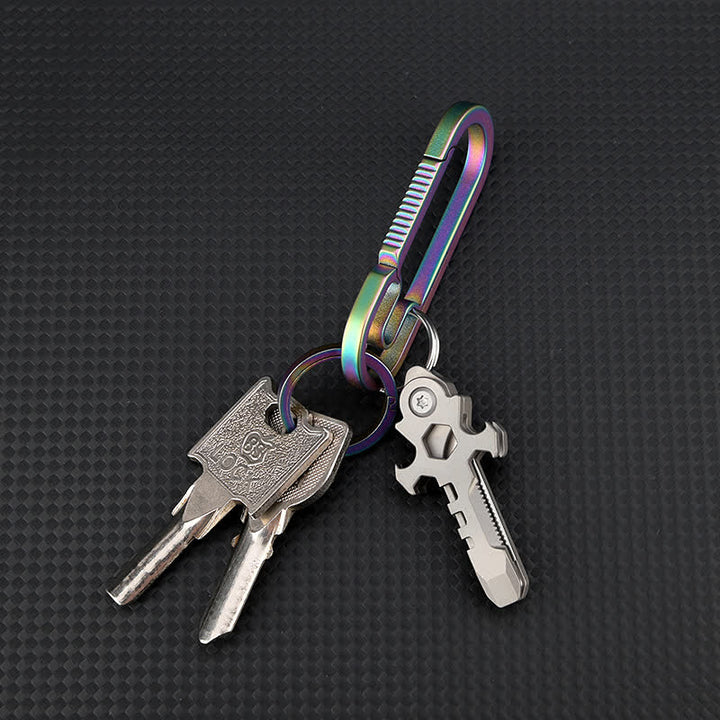 Cross Multi-functional Titanium Mini Folding Knife Keychain
