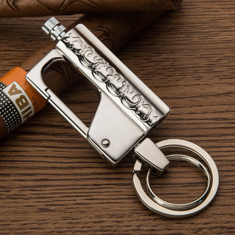 Portable Permanent Match Keychain Kerosene Lighter
