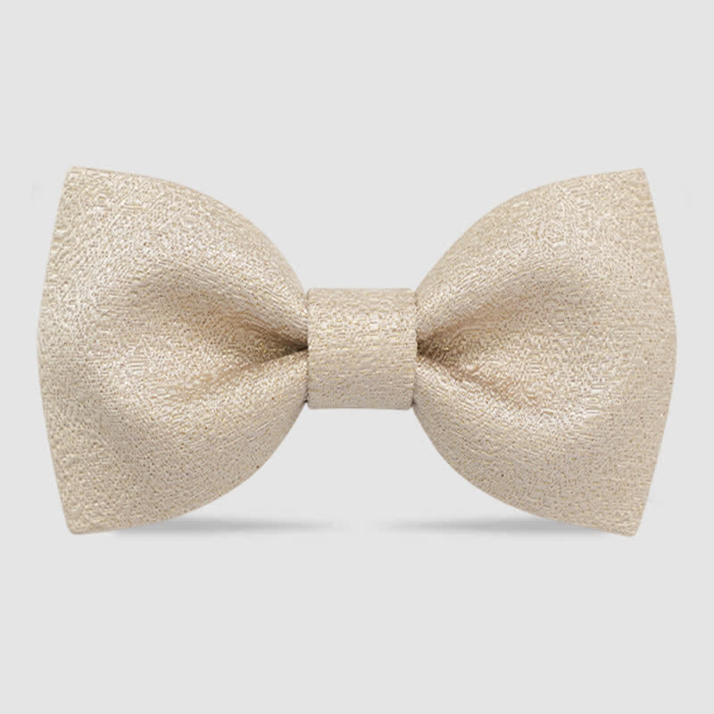 Men's Gold Glitter Tuxedo Classic Bow Tie