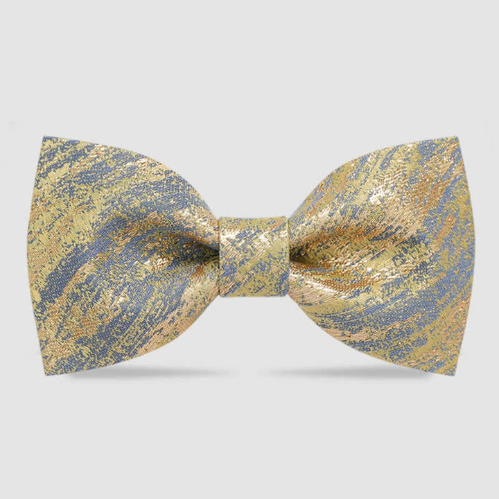 Men's Gold Glitter Tuxedo Classic Bow Tie