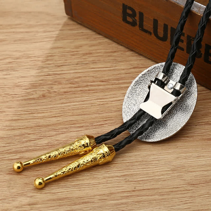 Western Cowboy Shirt Accessory Alphabet A To Z Bolo Tie - image 3