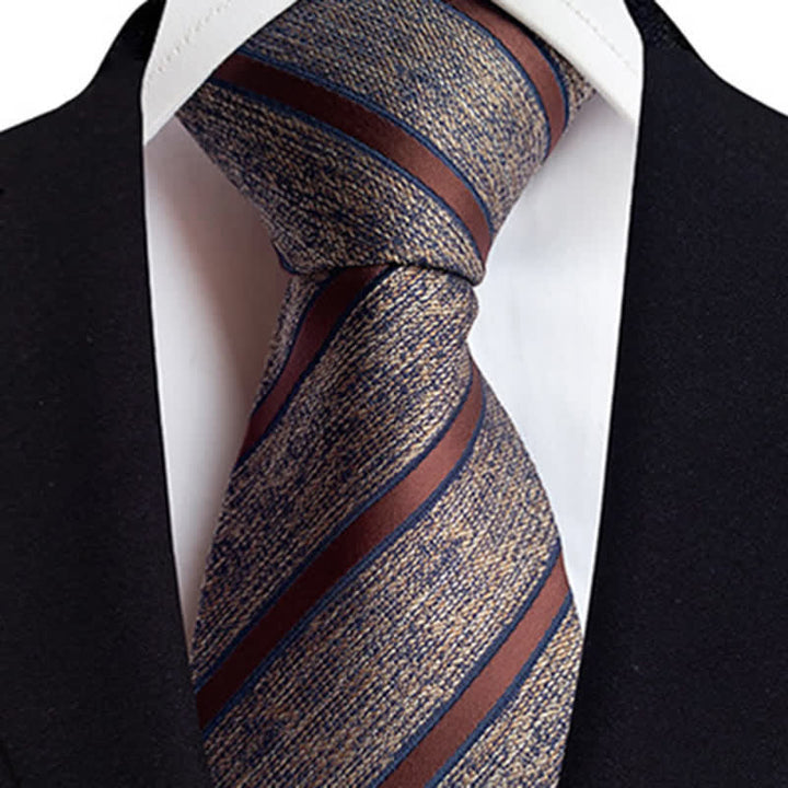 Men's Classic Thin Striped Necktie - image 7