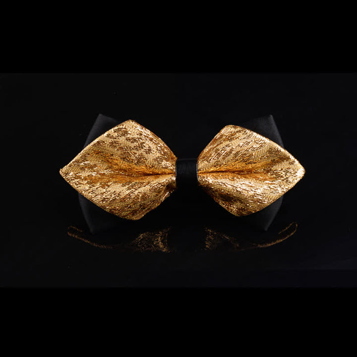 Men's Glitter Pointy Tuxedo Bow Tie