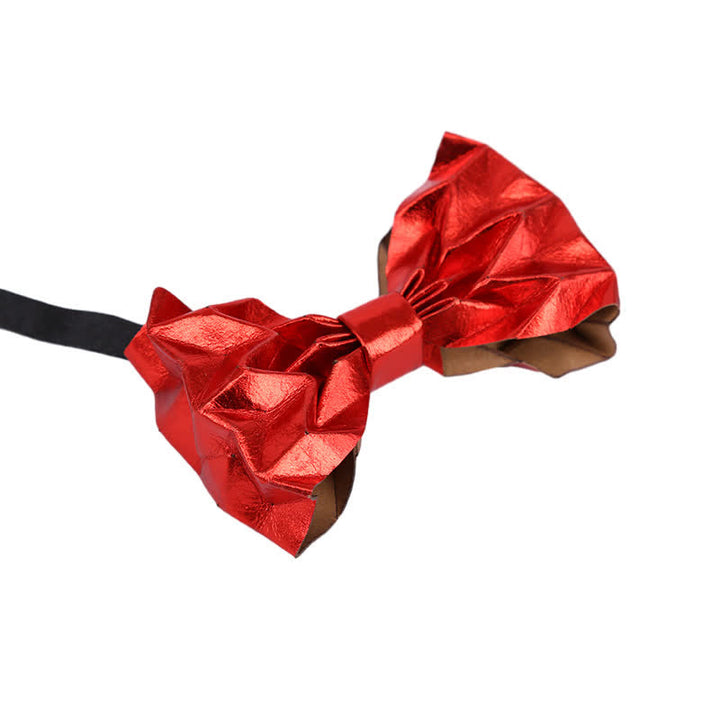 Men's Creative Environmental Kraft Paper Bow Tie