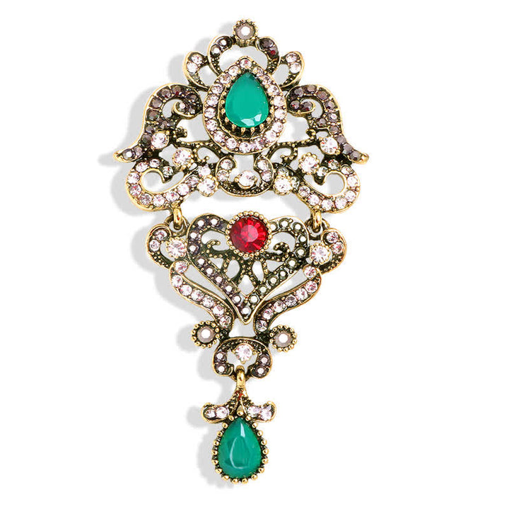 Women's Classical Waterdrop Banquet Brooch