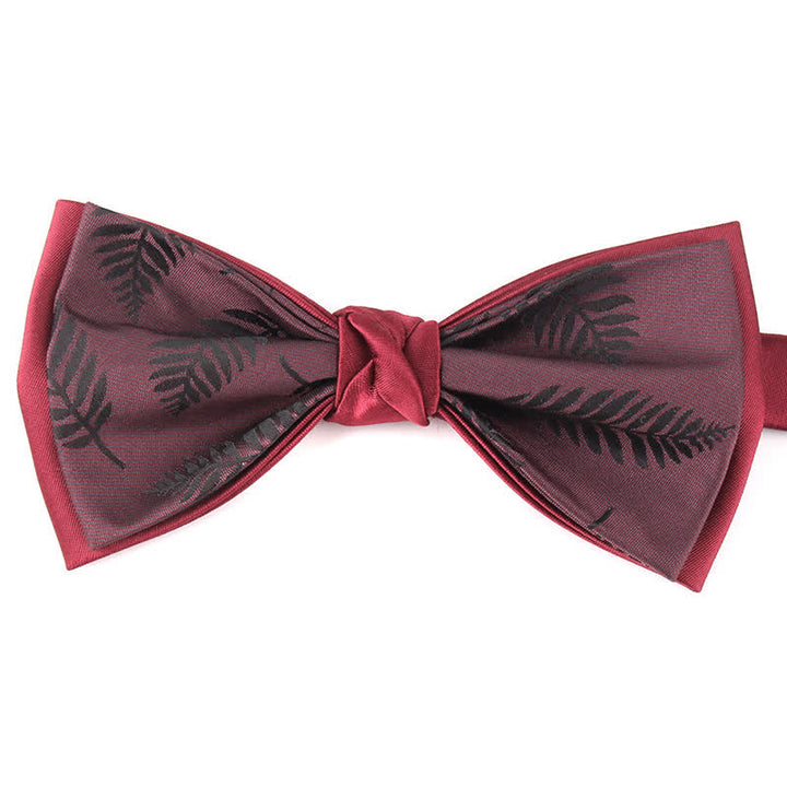 Men's Elegant Floral Botanical Bow Tie