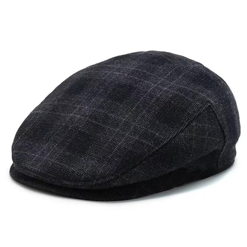 Sport Ivy Flat Cap with Earflap Beret