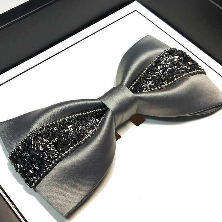 Men's Luxury Fancy Metal Bow Tie