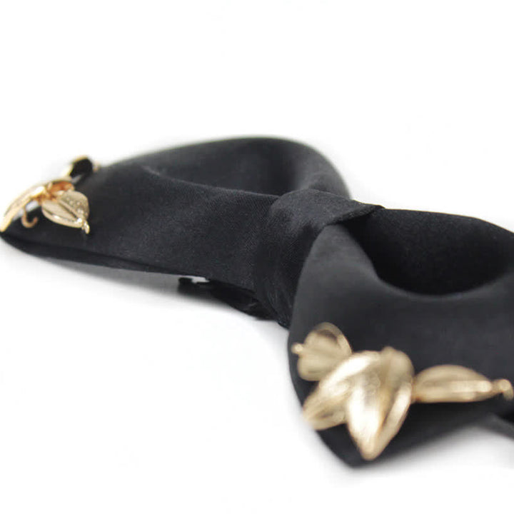 Men's Leaves Garden Wedding Bow Tie