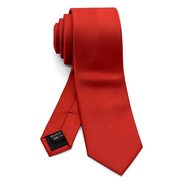 Men's Solid Color Formal Slim Necktie