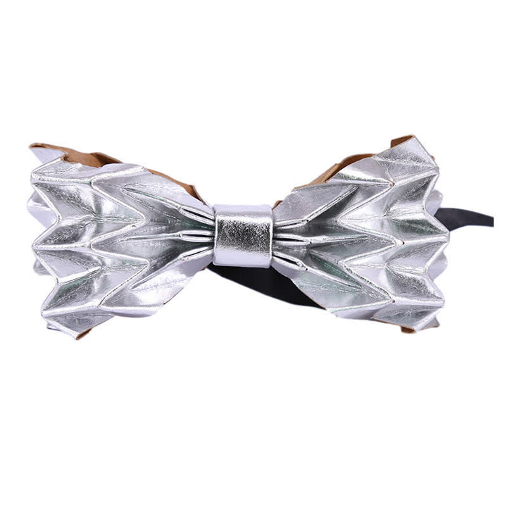 Men's Creative Environmental Kraft Paper Bow Tie