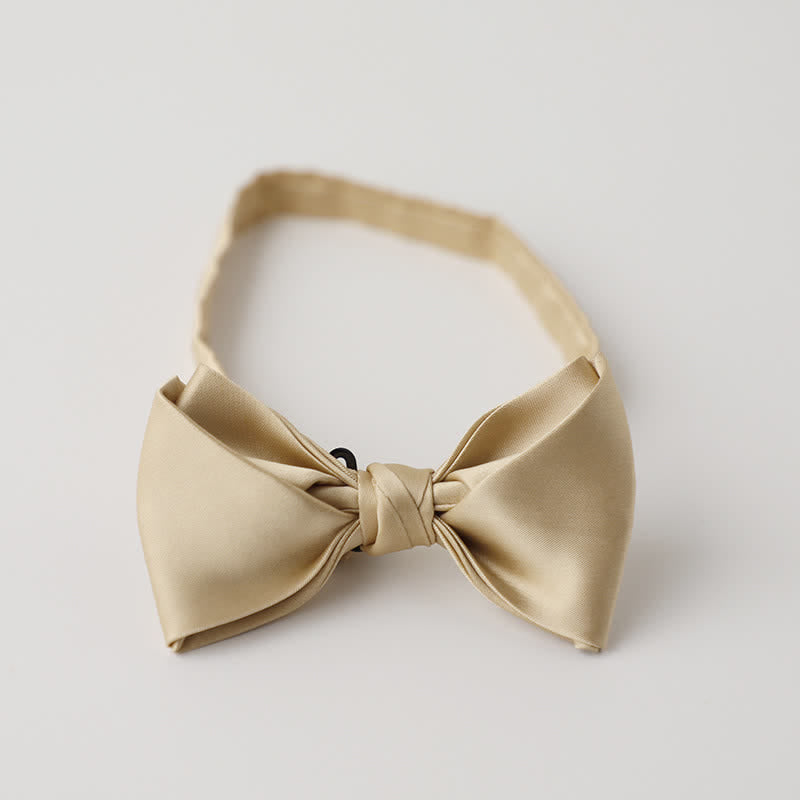 Men's Chic Solid Color Tuxedo Bow Tie