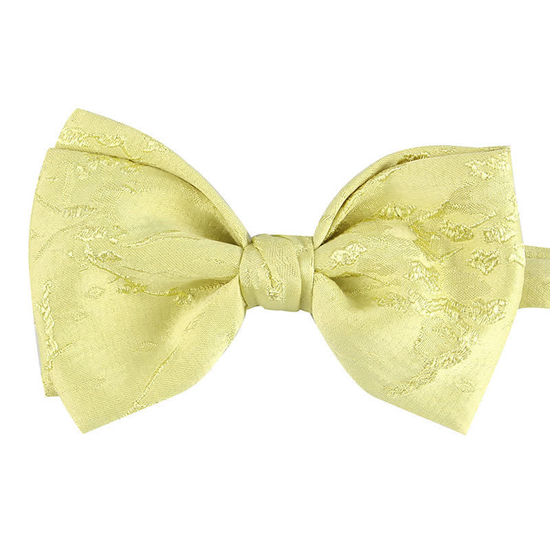 Men's Special Meticulous Floral Wedding Bow Tie