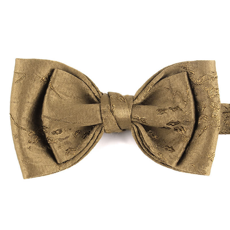 Men's Special Meticulous Floral Wedding Bow Tie