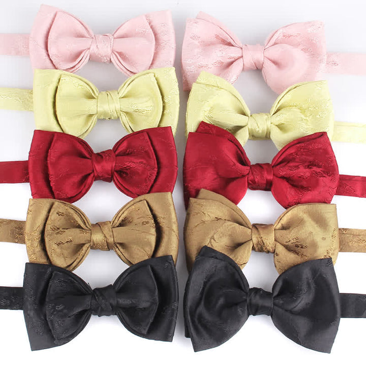 Men's Special Meticulous Floral Wedding Bow Tie