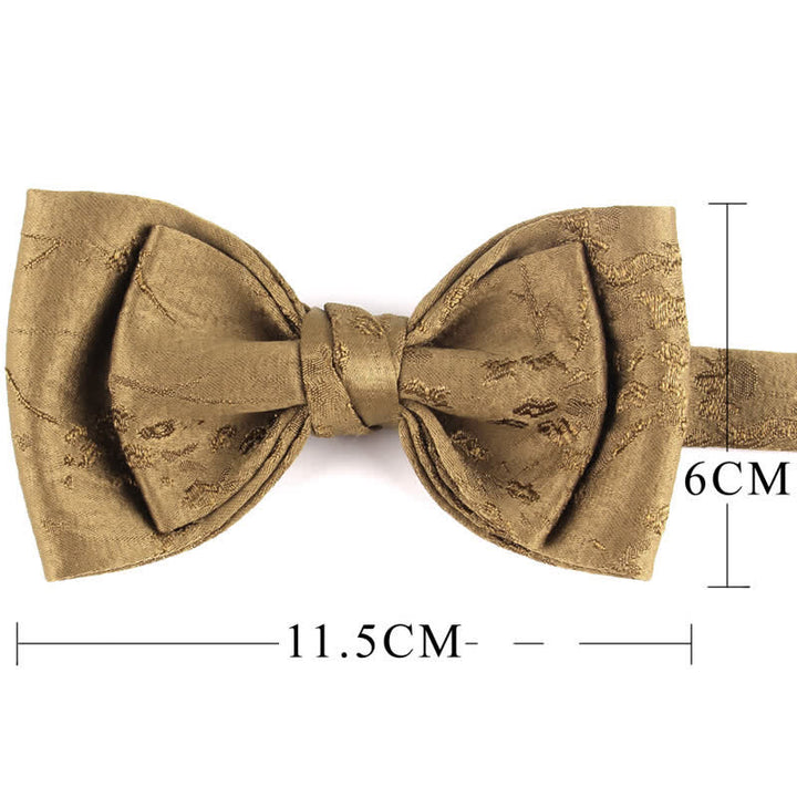 Men's Special Meticulous Floral Wedding Bow Tie