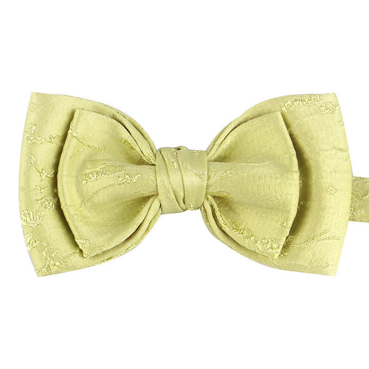 Men's Special Meticulous Floral Wedding Bow Tie