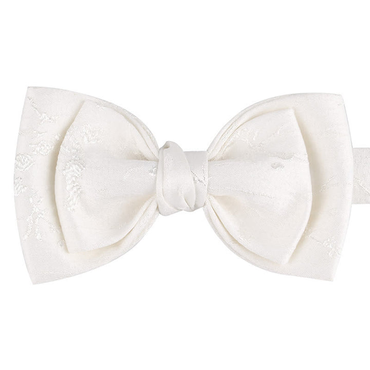 Men's Special Meticulous Floral Wedding Bow Tie