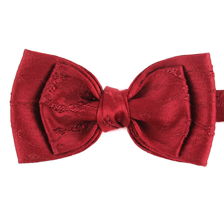 Men's Special Meticulous Floral Wedding Bow Tie