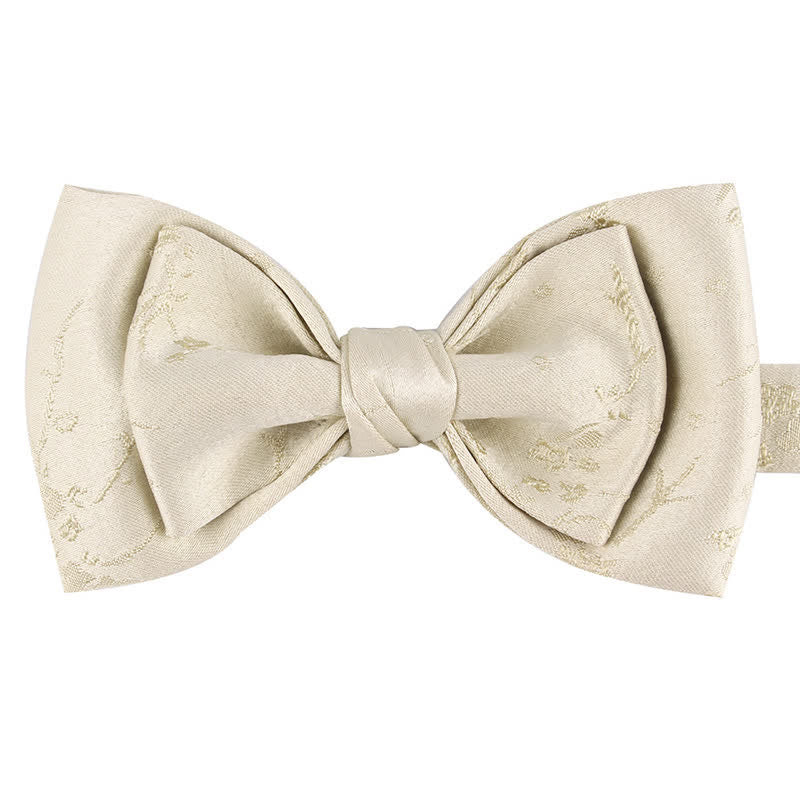 Men's Special Meticulous Floral Wedding Bow Tie