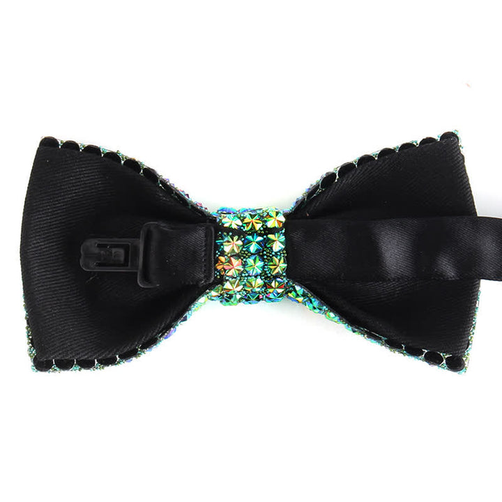 Men's Luxurious Sparkling Rhinestone Party Bow Tie