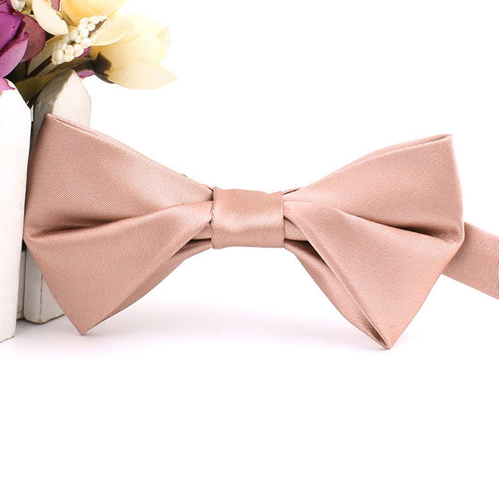 Men's Figure-Eight Twist Shaped Bow Tie