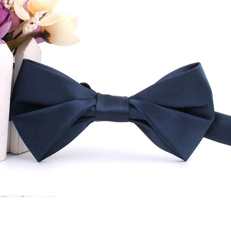 Men's Figure-Eight Twist Shaped Bow Tie