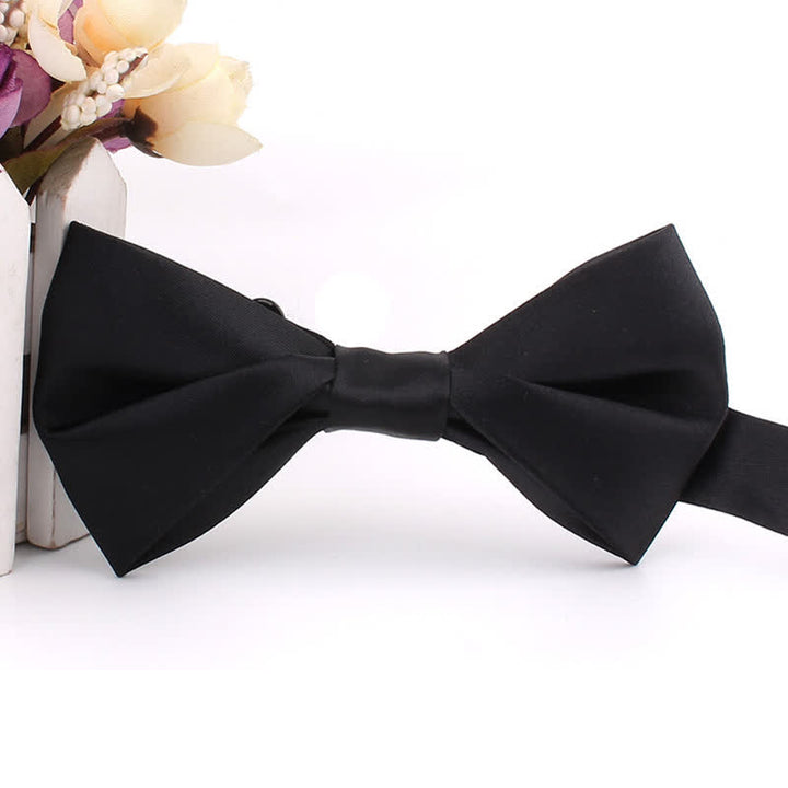 Men's Figure-Eight Twist Shaped Bow Tie