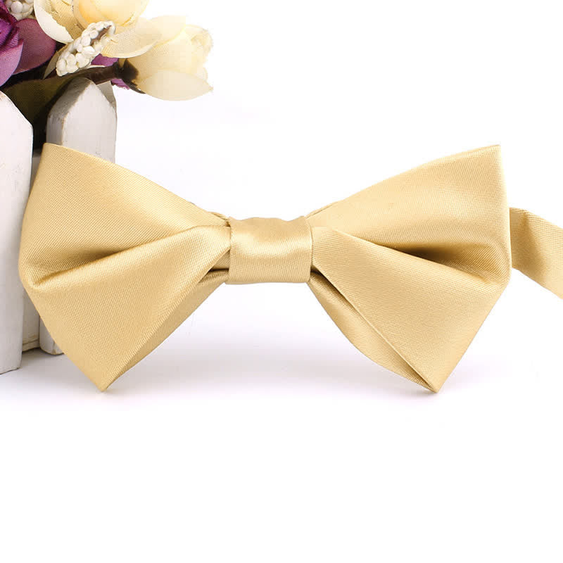 Men's Figure-Eight Twist Shaped Bow Tie