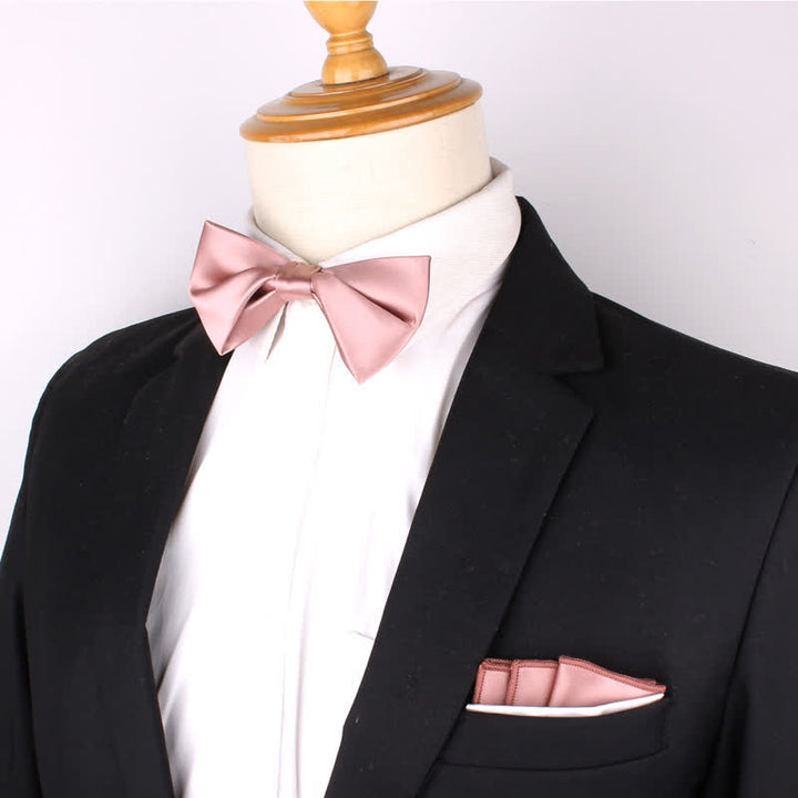 Men's Figure-Eight Twist Shaped Bow Tie