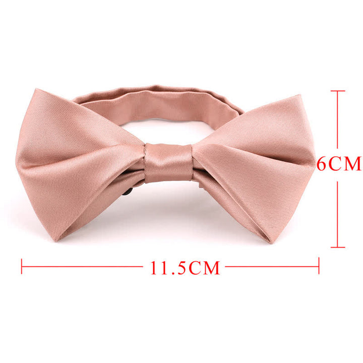 Men's Figure-Eight Twist Shaped Bow Tie