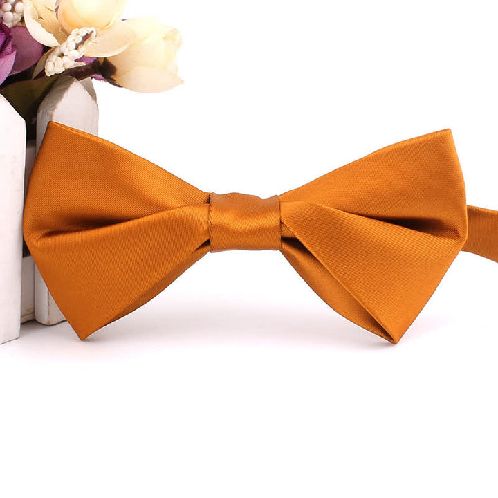 Men's Figure-Eight Twist Shaped Bow Tie