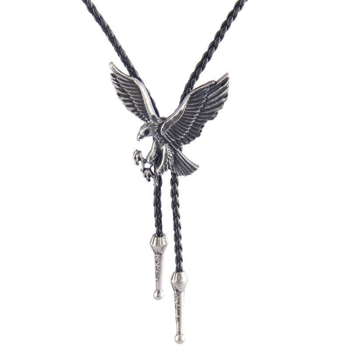 Flying Eagle Animal Western Bolo Tie