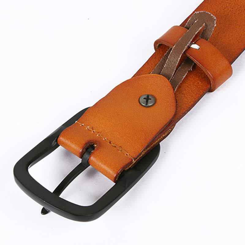 Personality Cool Bullet Rivet Leather Belt