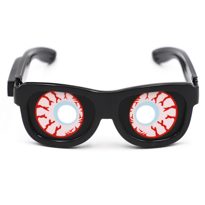 Funny Eyes Party Decor Rechargeable LED Glasses