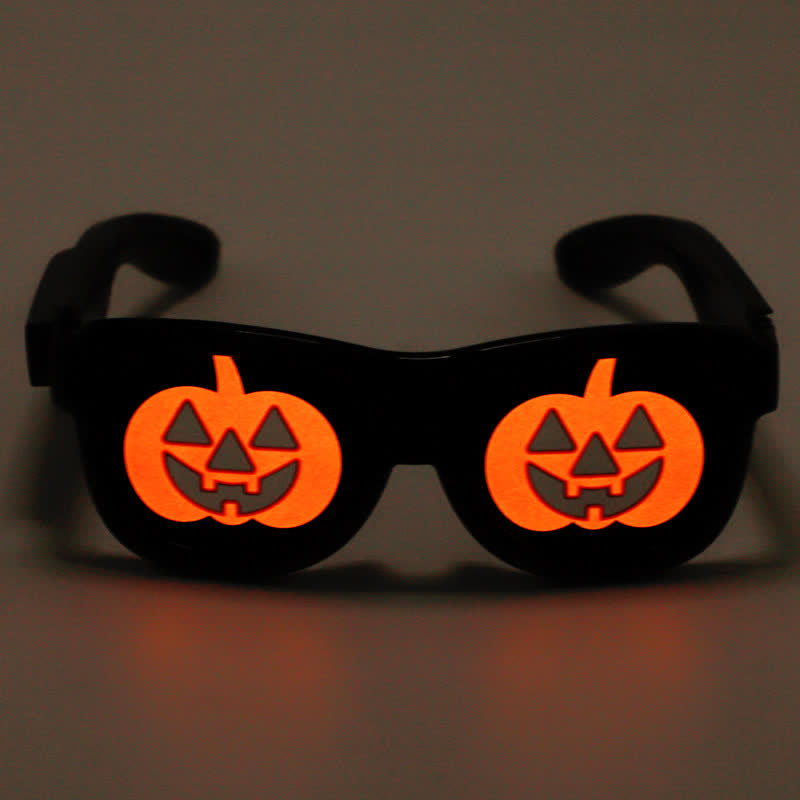 Funny Eyes Party Decor Rechargeable LED Glasses