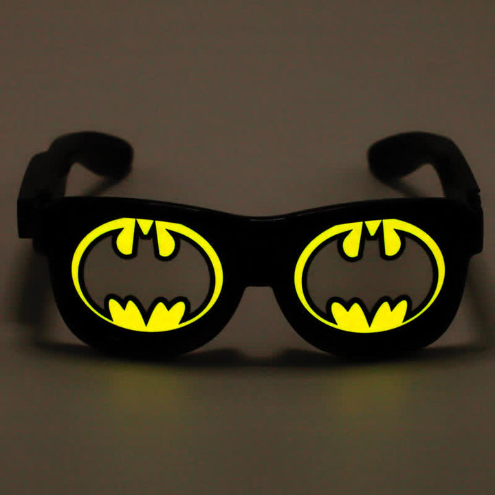 Funny Eyes Party Decor Rechargeable LED Glasses