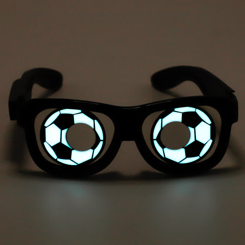 Funny Eyes Party Decor Rechargeable LED Glasses