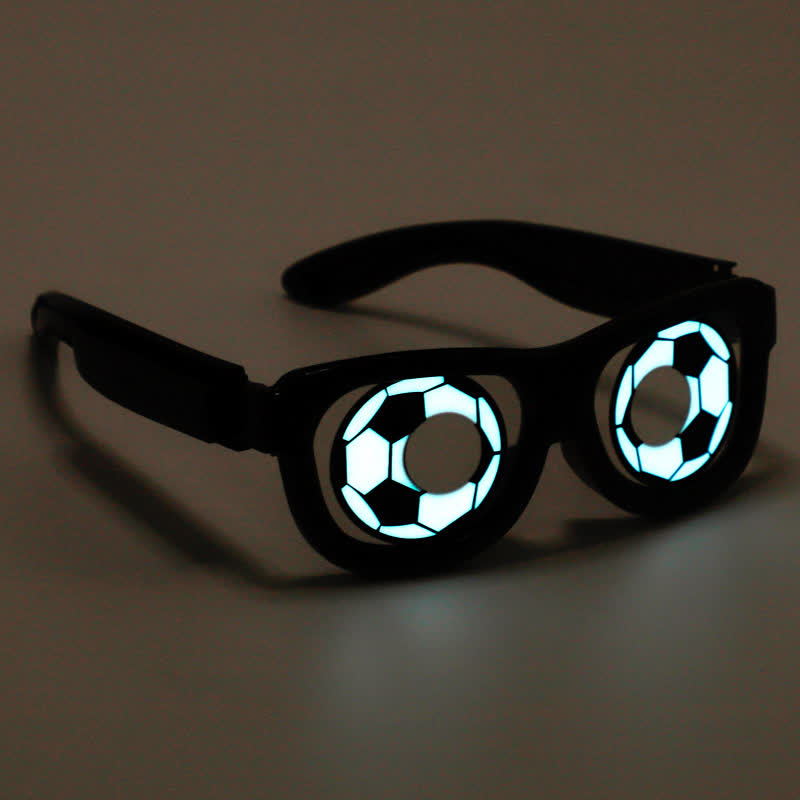 Funny Eyes Party Decor Rechargeable LED Glasses