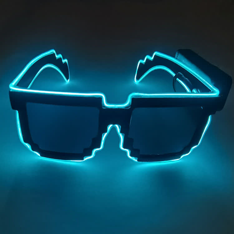 Creative Mosaic LED Wireless Party Mode Glasses